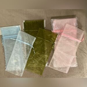 9 Organza Gift Bag,Drawstring Wine Bag Pink @Imanimom